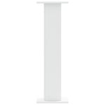 Casa si Gradina - Mobilier - Biblioteci si rafturi - Etajere - Suporturi difuzoare, 2 buc., alb, 30x30x95 cm, lemn prelucrat - Infinity.ro