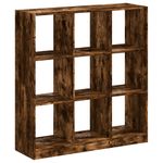 Casa si Gradina - Mobilier - Biblioteci si rafturi - Biblioteci - Biblioteca, stejar fumuriu, 102x32x108 cm, lemn prelucrat - Infinity.ro