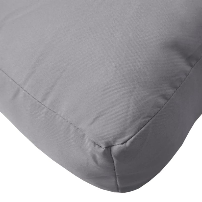 Casa si Gradina - Gradina si terasa - Mobilier exterior - Perne decorative exterior - Perna de paleti, gri, 50x40x12 cm, material textil - Infinity.ro