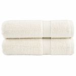 Casa si Gradina - Textile si covoare - Textile baie - Prosoape - Prosoape de baie premium 2buc. 100x150 cm 600 gsm 100% bumbac, crem - Infinity.ro