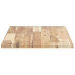 Casa si Gradina - Mobilier - Feronerie si accesorii mobila - Blat de masa 100x40x2 cm dreptunghiular lemn masiv de acacia - Infinity.ro