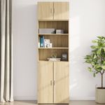 Casa si Gradina - Mobilier - Comode si corpuri - Comode - Dulap de perete, stejar sonoma, 70x42,5x40 cm, lemn compozit - Infinity.ro