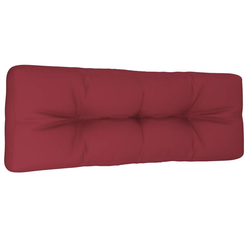 Casa si Gradina - Gradina si terasa - Mobilier exterior - Perne decorative exterior - Perna de paleti, rosu vin, 120x40x12 cm, material textil - Infinity.ro