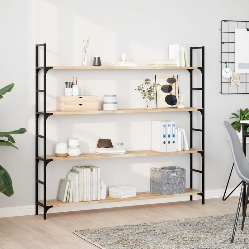 Casa si Gradina - Mobilier - Biblioteci si rafturi - Rafturi - Raft suspendat, 160x20x2 cm, lemn masiv de acacia netratat - Infinity.ro