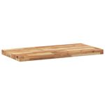 Casa si Gradina - Mobilier - Biblioteci si rafturi - Rafturi - Rafturi suspendate 2 buc. 80x40x4 cm lemn masiv acacia netratat, finisat în ulei - Infinity.ro