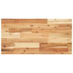 Casa si Gradina - Mobilier - Biblioteci si rafturi - Rafturi - Rafturi suspendate 2 buc. 80x40x4 cm lemn masiv acacia netratat, finisat în ulei - Infinity.ro