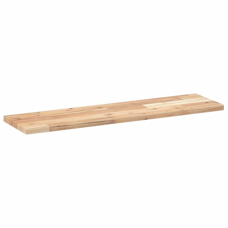 Casa si Gradina - Mobilier - Biblioteci si rafturi - Rafturi - Rafturi suspendate 4 buc. 80x20x2 cm lemn masiv acacia netratat, natural - Infinity.ro