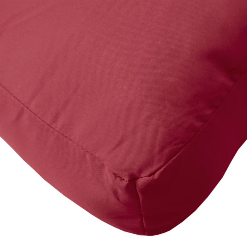 Casa si Gradina - Gradina si terasa - Mobilier exterior - Perne decorative exterior - Perna de paleti, rosu vin, 70x40x12 cm, material textil - Infinity.ro