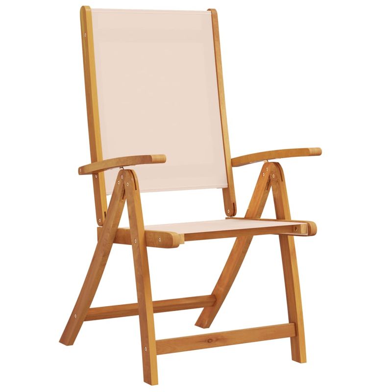 Casa si Gradina - Gradina si terasa - Mobilier exterior - Seturi mobila gradina - Set mobilier de gradina, 5 piese, lemn masiv acacia/textilena - Infinity.ro