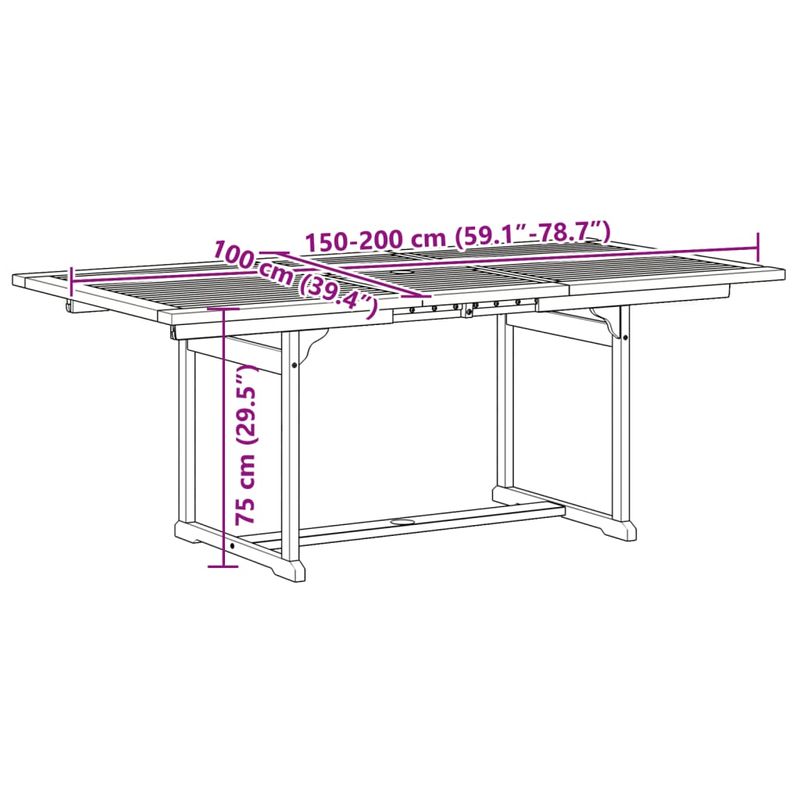 Casa si Gradina - Gradina si terasa - Mobilier exterior - Seturi mobila gradina - Set mobilier de gradina, 5 piese, lemn masiv acacia/textilena - Infinity.ro