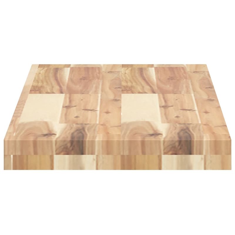 Casa si Gradina - Mobilier - Biblioteci si rafturi - Rafturi - Rafturi suspendate 4 buc. 80x30x4 cm lemn masiv acacia netratat, natural - Infinity.ro