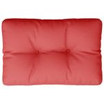 Casa si Gradina - Gradina si terasa - Mobilier exterior - Perne decorative exterior - Perna pentru paleti, rosu, 50x40x12 cm, material textil - Infinity.ro