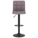 Casa si Gradina - Mobilier - Scaune si fotolii - Scaune - Scaune de bar, 2 buc., gri taupe, material textil - Infinity.ro