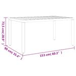 Casa si Gradina - Gradina si terasa - Mobilier exterior - Seturi mobila gradina - Set mobilier pentru gradina, 7 piese, negru, aluminiu - Infinity.ro