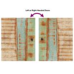 Casa si Gradina - Mobilier - Seturi de mobilier - Seturi baie - Set mobilier de baie, 4 piese, lemn masiv recuperat - Infinity.ro