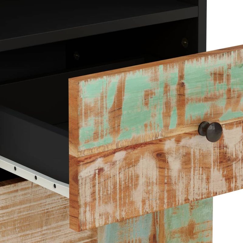 Casa si Gradina - Mobilier - Seturi de mobilier - Seturi baie - Set mobilier de baie, 4 piese, lemn masiv recuperat - Infinity.ro