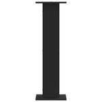 Casa si Gradina - Mobilier - Biblioteci si rafturi - Etajere - Noptiere, 2 buc., negru, 30x30x95 cm, lemn prelucrat - Infinity.ro