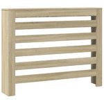 Casa si Gradina - Termice - Calorifere si accesorii - Accesorii calorifere - Masca pentru calorifer stejar sonoma 104x20x82cm lemn prelucrat, design șipci orizontale - Infinity.ro