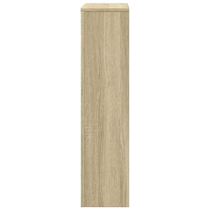 Casa si Gradina - Termice - Calorifere si accesorii - Accesorii calorifere - Masca pentru calorifer stejar sonoma 104x20x82cm lemn prelucrat, design șipci orizontale - Infinity.ro