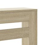 Casa si Gradina - Termice - Calorifere si accesorii - Accesorii calorifere - Masca pentru calorifer stejar sonoma 104x20x82cm lemn prelucrat, design șipci orizontale - Infinity.ro