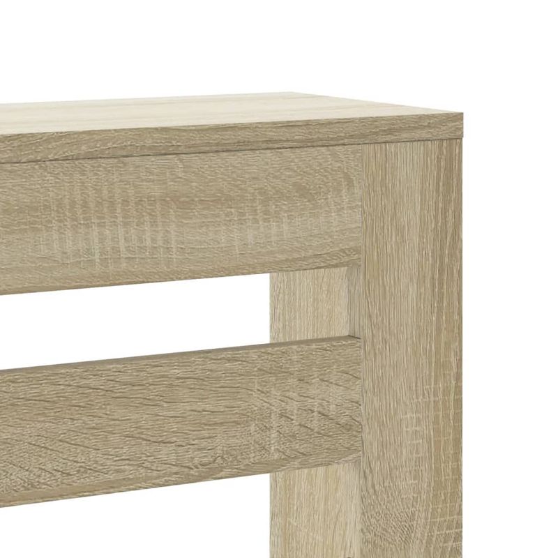 Casa si Gradina - Termice - Calorifere si accesorii - Accesorii calorifere - Masca pentru calorifer stejar sonoma 104x20x82cm lemn prelucrat, design șipci orizontale - Infinity.ro