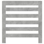 Casa si Gradina - Termice - Calorifere si accesorii - Accesorii calorifere - Masca pentru calorifer, gri beton, 78x20x82 cm, lemn prelucrat, design șipci orizontale - Infinity.ro