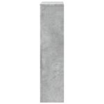 Casa si Gradina - Termice - Calorifere si accesorii - Accesorii calorifere - Masca pentru calorifer, gri beton, 78x20x82 cm, lemn prelucrat, design șipci orizontale - Infinity.ro