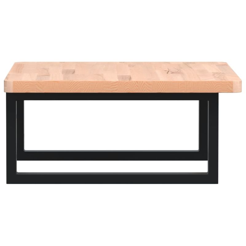 Casa si Gradina - Mobilier - Biblioteci si rafturi - Rafturi - Raft pentru lavoar montat pe perete, otel si lemn masiv fag - Infinity.ro