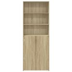 Casa si Gradina - Mobilier - Comode si corpuri - Corpuri bucatarie - Dulap inalt, stejar sonoma, 70x42,5x185 cm, lemn prelucrat - Infinity.ro