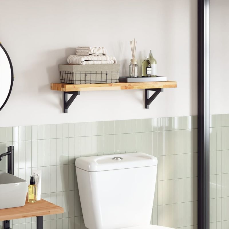 Casa si Gradina - Mobilier - Feronerie si accesorii mobila - Blat masa 80x20x4 cm lemn solid dreptunghiular de acacia, finisat în ulei - Infinity.ro