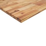 Casa si Gradina - Mobilier - Feronerie si accesorii mobila - Blat de masa, 120x50x4 cm, dreptunghiular, lemn masiv de acacia, finisat în ulei - Infinity.ro