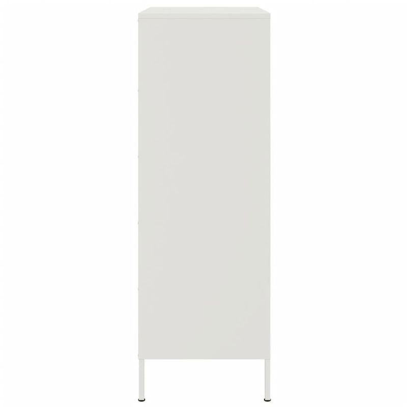 Casa si Gradina - Mobilier - Comode si corpuri - Corpuri bucatarie - Dulap inalt, alb, 68x39x113 cm, otel - Infinity.ro
