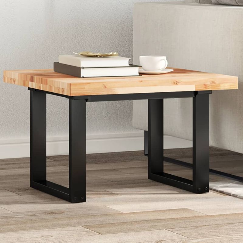 Casa si Gradina - Mobilier - Feronerie si accesorii mobila - Blat de masa patrat, 60x60x4 cm, lemn masiv de acacia, finisat în ulei - Infinity.ro