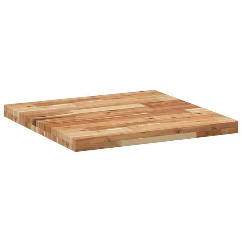Casa si Gradina - Mobilier - Feronerie si accesorii mobila - Blat de masa patrat, 60x60x4 cm, lemn masiv de acacia, finisat în ulei - Infinity.ro