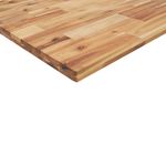Casa si Gradina - Mobilier - Feronerie si accesorii mobila - Blat de masa patrat, 60x60x4 cm, lemn masiv de acacia, finisat în ulei - Infinity.ro