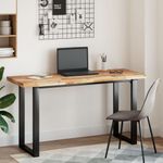 Casa si Gradina - Mobilier - Feronerie si accesorii mobila - Blat de masa, 160x50x4 cm, dreptunghiular, lemn masiv de acacia, finisat în ulei - Infinity.ro