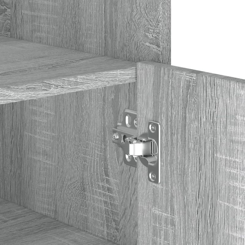 Casa si Gradina - Mobilier - Comode si corpuri - Comode - Dulap, gri sonoma, 73,5x35x75 cm, lemn prelucrat - Infinity.ro