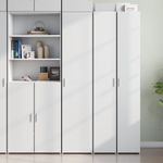 Casa si Gradina - Mobilier - Comode si corpuri - Corpuri bucatarie - Dulap inalt, alb, 40x42,5x185 cm, lemn prelucrat - Infinity.ro