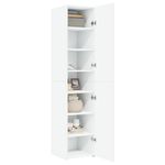 Casa si Gradina - Mobilier - Comode si corpuri - Corpuri bucatarie - Dulap inalt, alb, 40x42,5x185 cm, lemn prelucrat - Infinity.ro