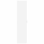 Casa si Gradina - Mobilier - Comode si corpuri - Corpuri bucatarie - Dulap inalt, alb, 40x42,5x185 cm, lemn prelucrat - Infinity.ro