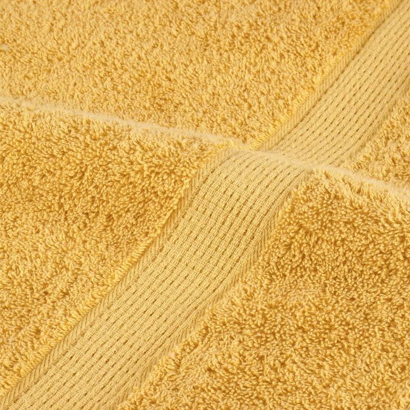 Casa si Gradina - Textile si covoare - Textile baie - Prosoape - Prosoape oaspeti premium, 4 buc. 30x50cm 600gsm 100% bumbac, auriu - Infinity.ro