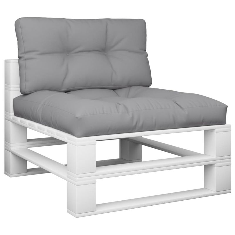 Casa si Gradina - Gradina si terasa - Mobilier exterior - Perne decorative exterior - Perne pentru paleti, 2 buc., gri, material textil - Infinity.ro