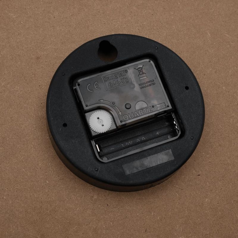 Casa si Gradina - Decoratiuni - Ceasuri - Ceas de perete cu scale luminoase si indicatori, galben, Ø30 cm - Infinity.ro