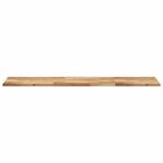 Casa si Gradina - Mobilier - Biblioteci si rafturi - Rafturi - Raft suspendat 140x40x2 cm lemn masiv acacia netratat - Infinity.ro
