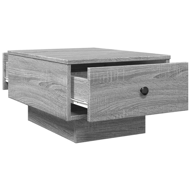 Casa si Gradina - Mobilier - Mese si birouri - Masute de cafea - Masuta de cafea, gri sonoma, 60x45x31 cm, lemn prelucrat - Infinity.ro