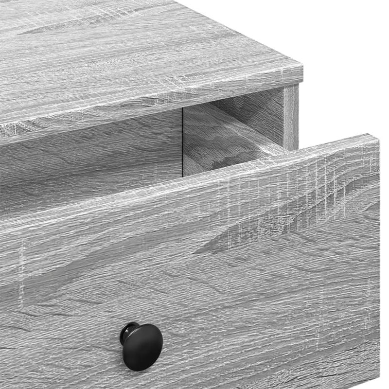 Casa si Gradina - Mobilier - Mese si birouri - Masute de cafea - Masuta de cafea, gri sonoma, 60x45x31 cm, lemn prelucrat - Infinity.ro