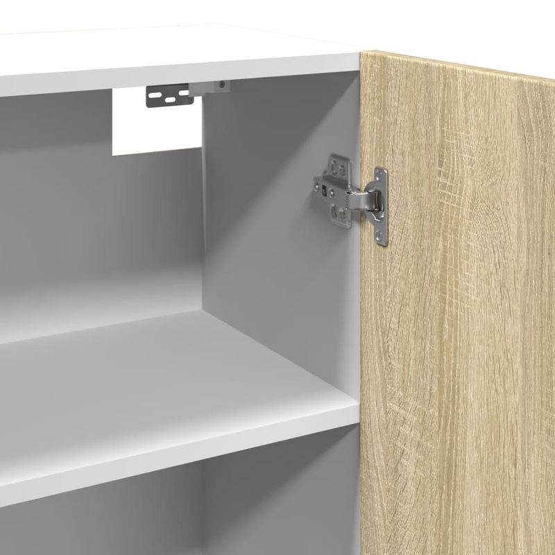 Casa si Gradina - Mobilier - Comode si corpuri - Corpuri bucatarie - Dulap suspendat, stejar Sonoma, 80 x 31 x 60 cm, PAL - Infinity.ro