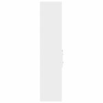 Casa si Gradina - Mobilier - Comode si corpuri - Corpuri bucatarie - Dulap inalt, alb, 30x42,5x185 cm, lemn prelucrat - Infinity.ro