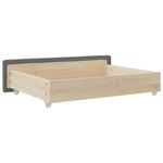 Casa si Gradina - Mobilier - Paturi si accesorii - Accesorii paturi - Tablie de pat Stejar Artizanal 90 cm Lemn compozit - Infinity.ro