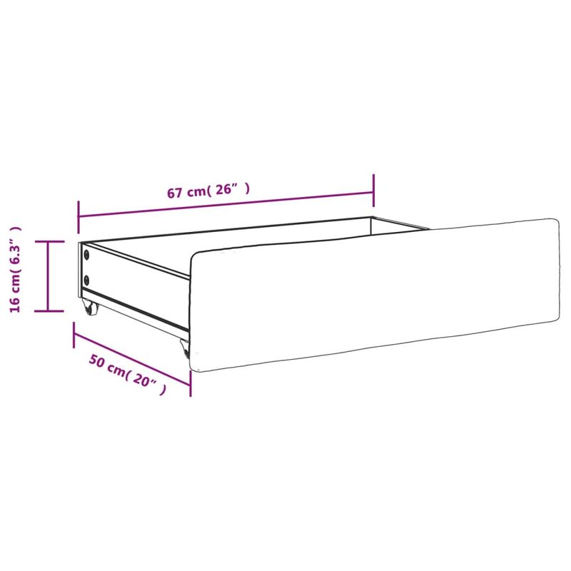 Casa si Gradina - Mobilier - Paturi si accesorii - Accesorii paturi - Tablie de pat Stejar Artizanal 90 cm Lemn compozit - Infinity.ro
